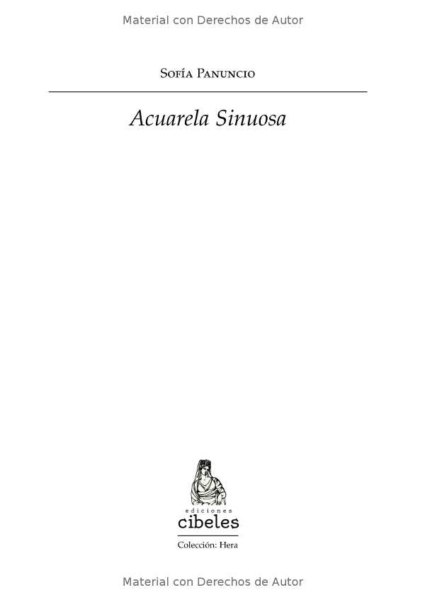 Interior del Libro: Acuarela Sinuosa de Sofía Panuncio - 01